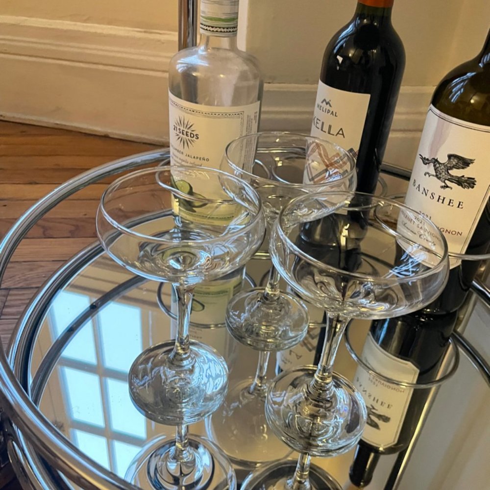 Espresso martini glasses (set of 3)